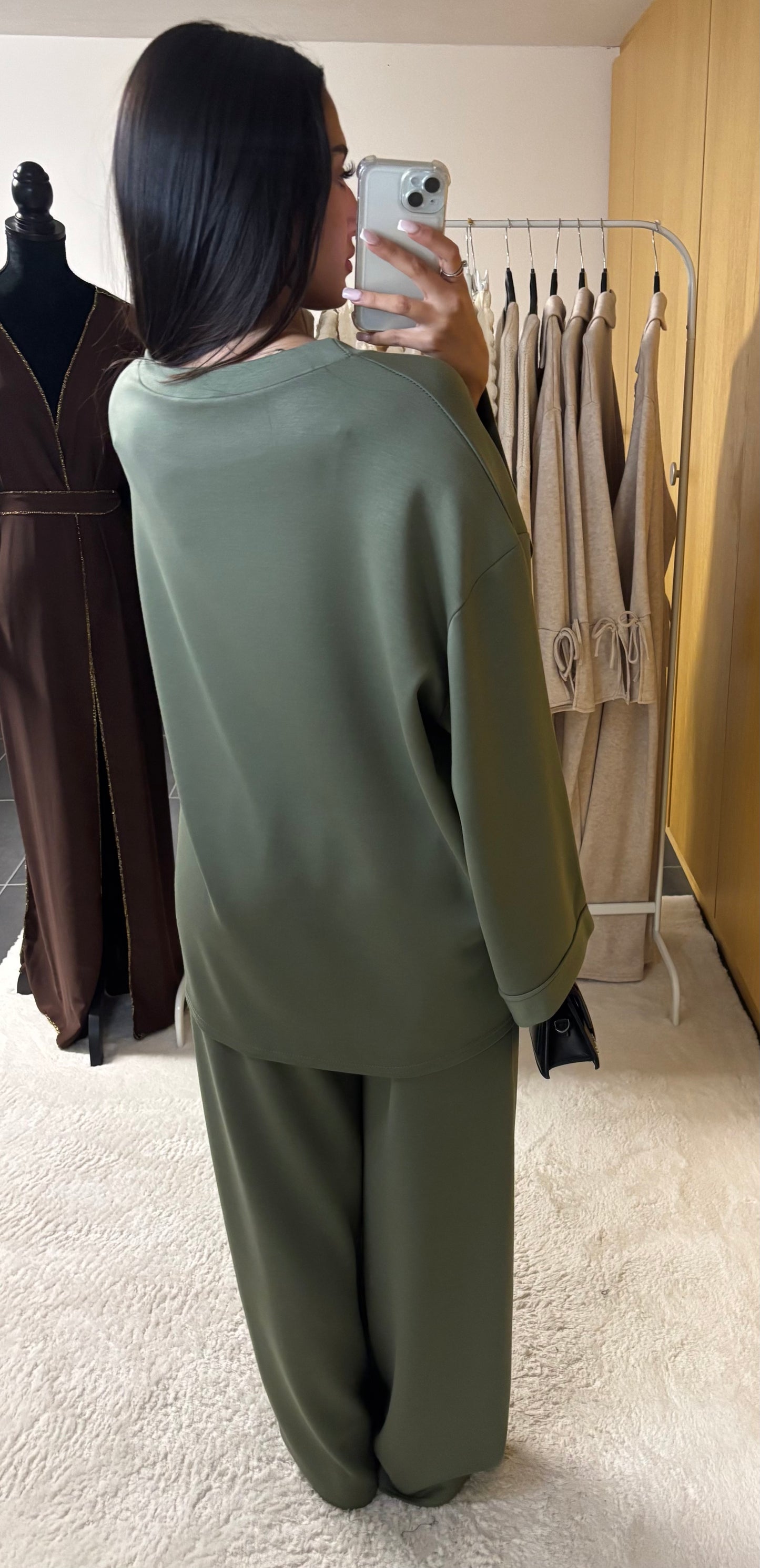 Ensemble Paloma kaki