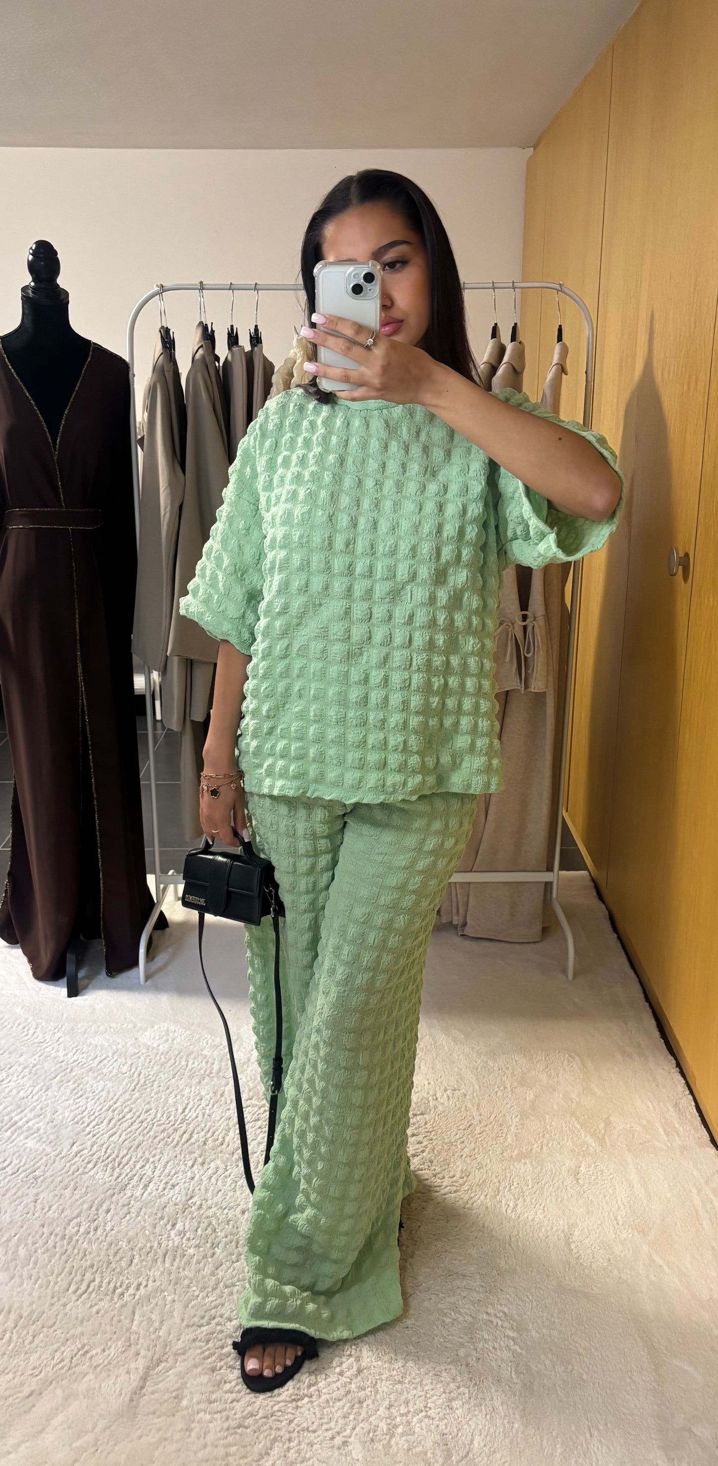 Ensemble Marisa vert