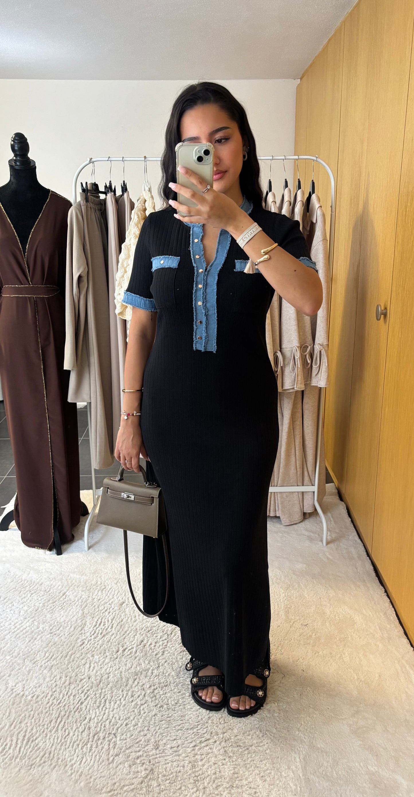 Robe Sandra noir