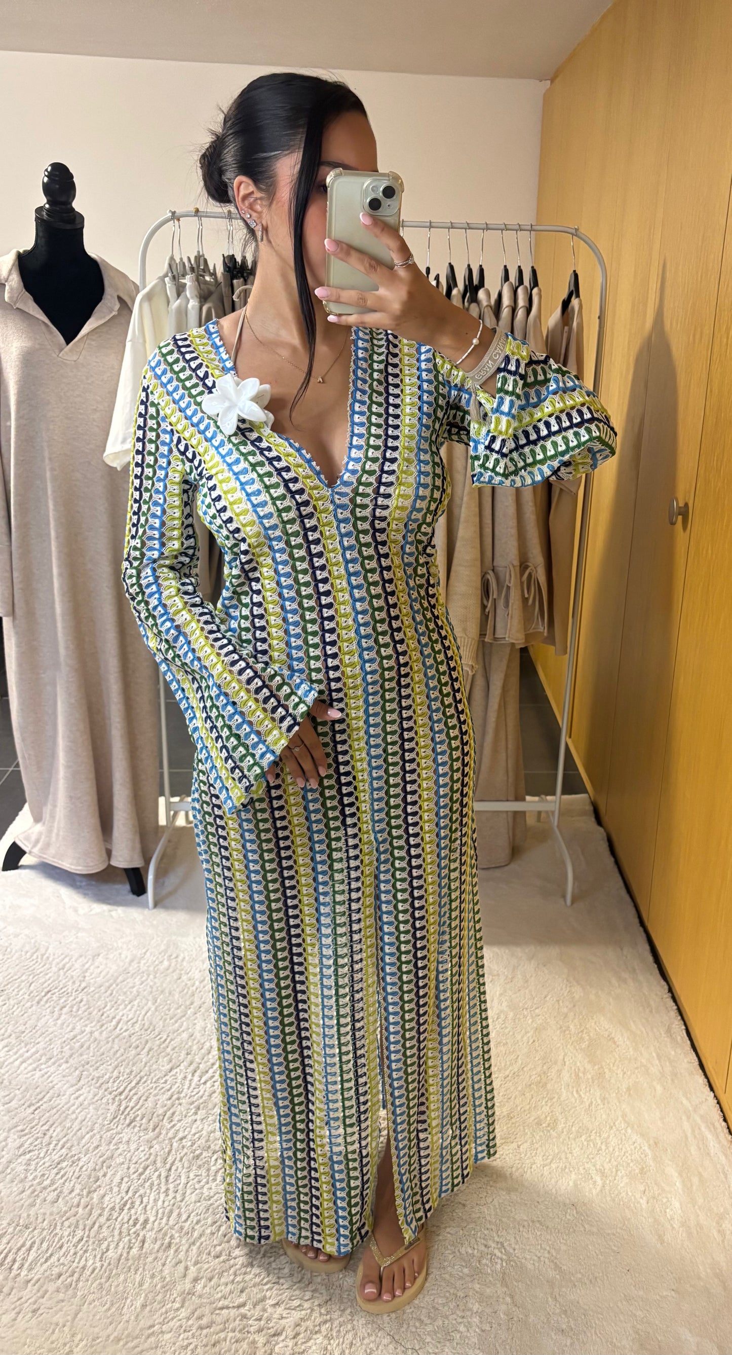 Robe Maya bleu