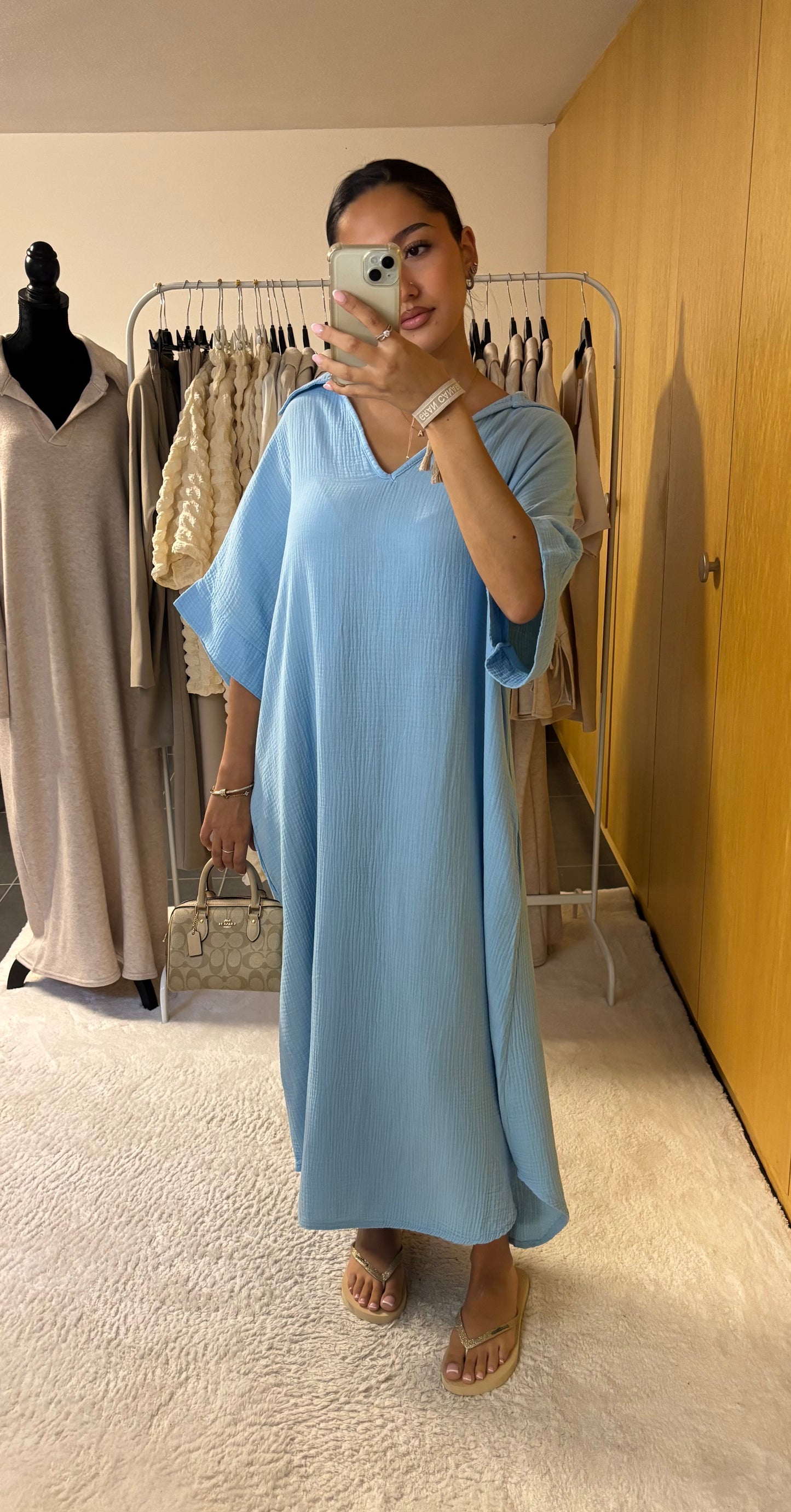 Robe Clara bleu