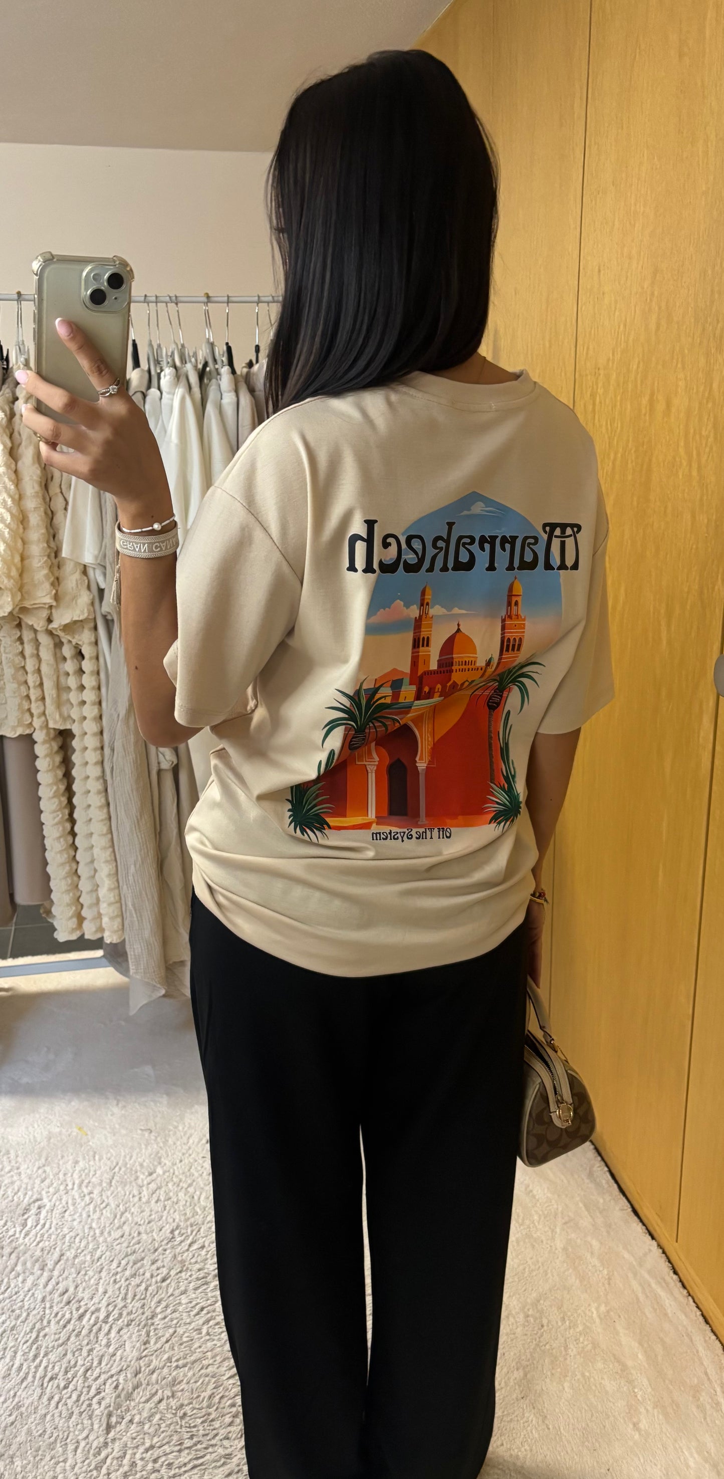 T-shirt Marrakech beige