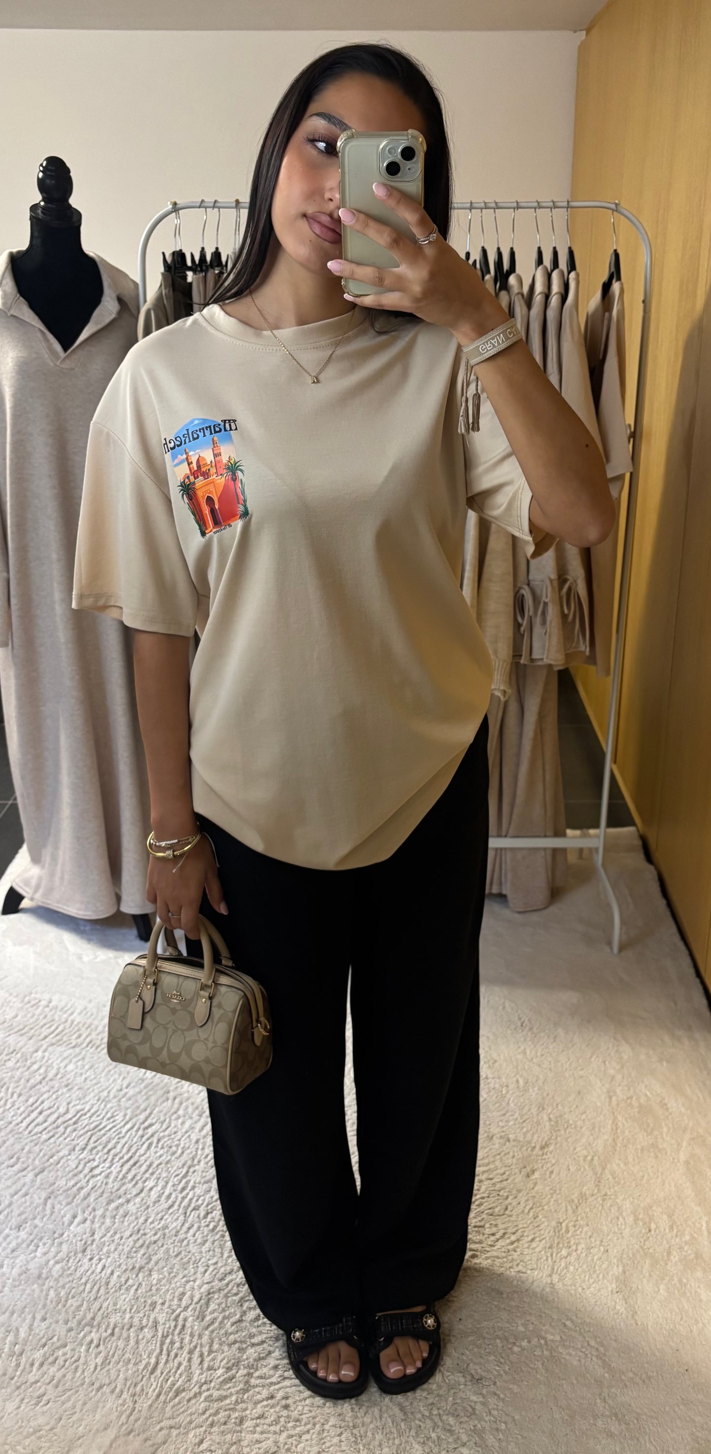 T-shirt Marrakech beige