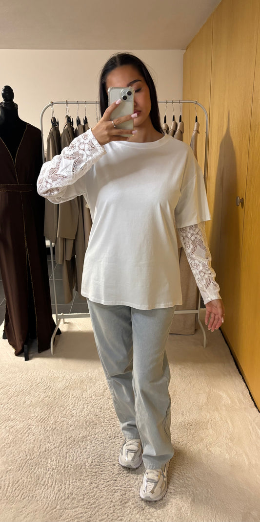 T-shirt Erika blanc