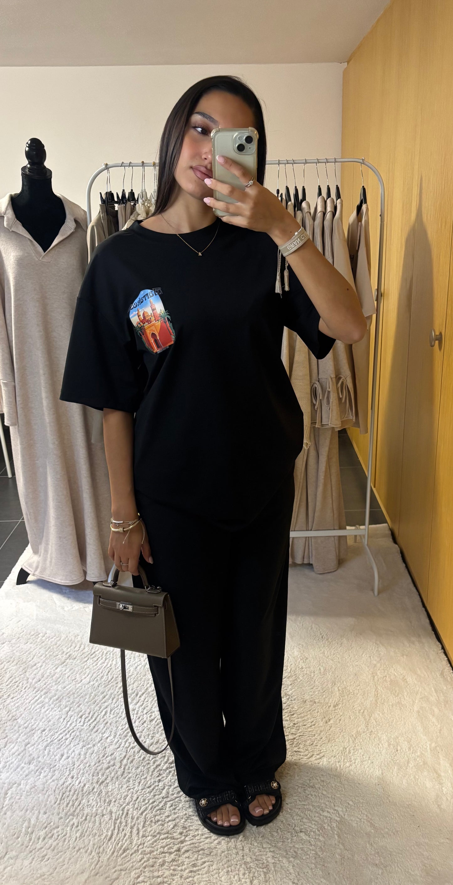 T-shirt Marrakech noir