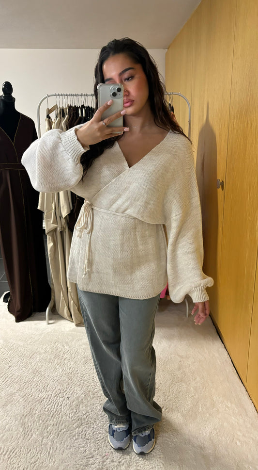 Cardigan Olivia beige