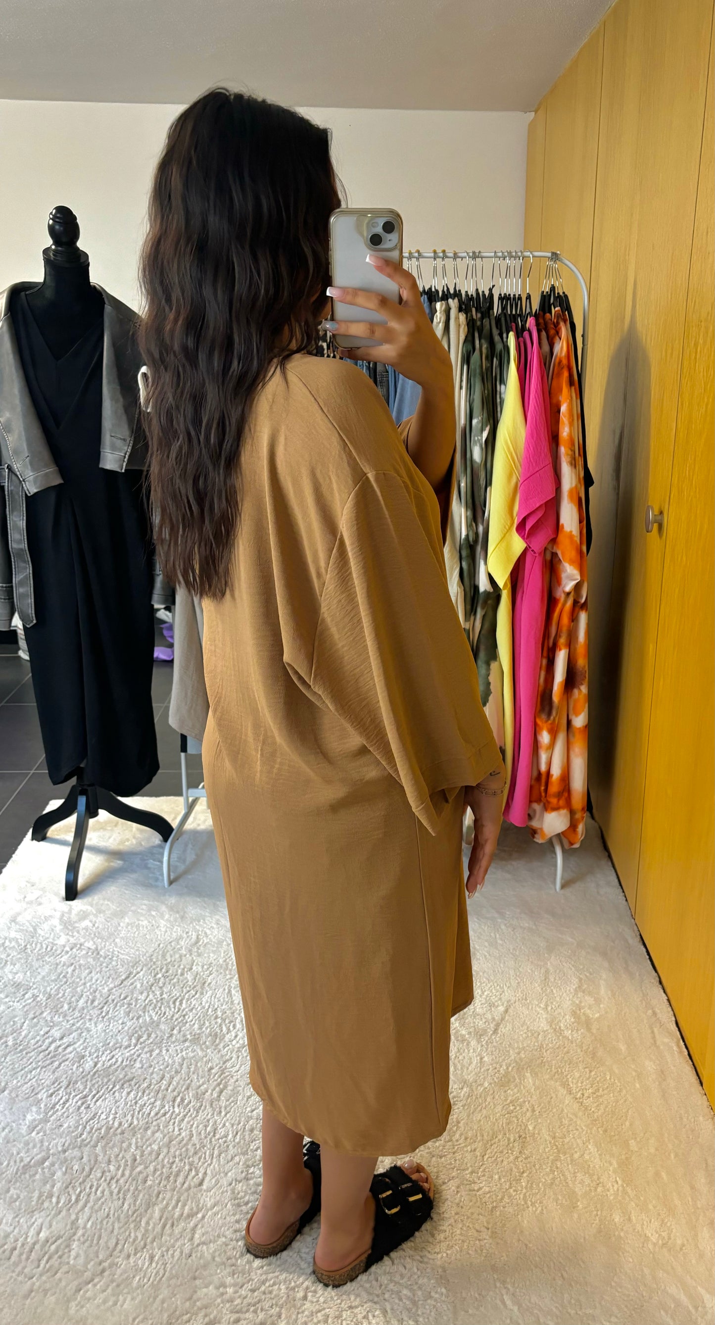 Kimono Lya camel