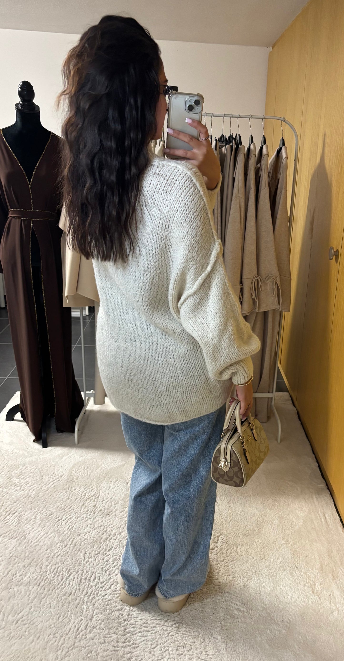 Pull Sandra beige