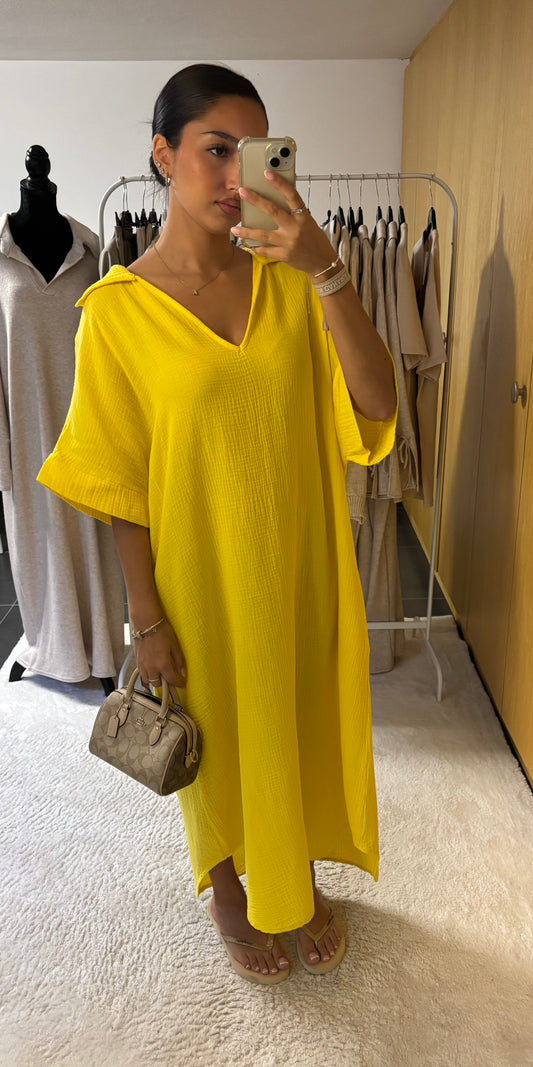 Robe Clara jaune